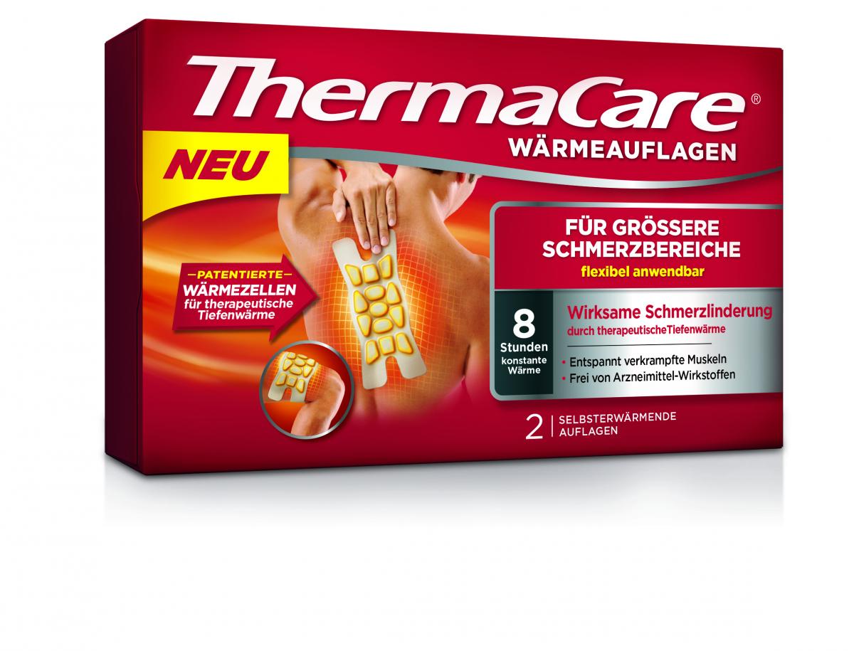 ThermaCare Wärmeauflagen für flexible Anwendung groß