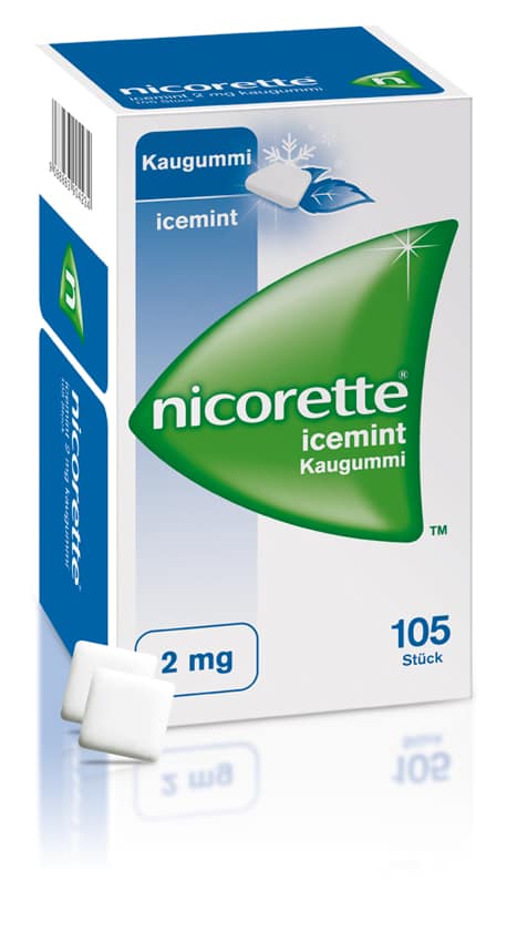 Nicorette Icemint 2 mg - Kaugummi zur Raucherentwöhnung