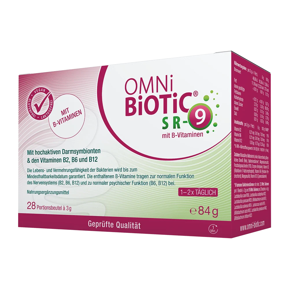 OMNi BiOTiC® SR-9 mit B-Vitaminen OMNi BiOTiC® SR-9 mit B-Vitaminen