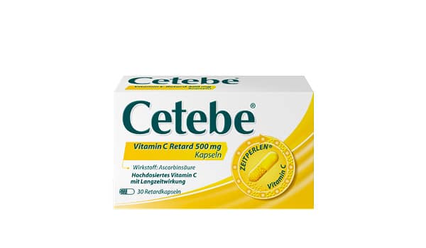 1334016_1 Cetebe Vitamin C retard 500 mg - Kapseln