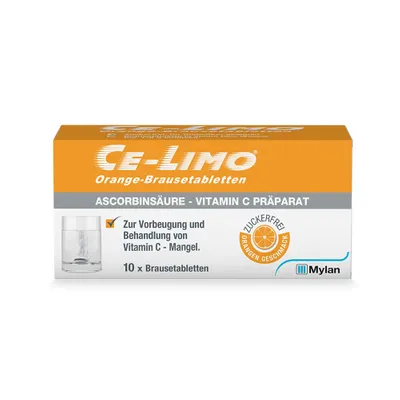 Ce-Limo Orange - Brausetabletten Ce-Limo Orange - Brausetabletten
