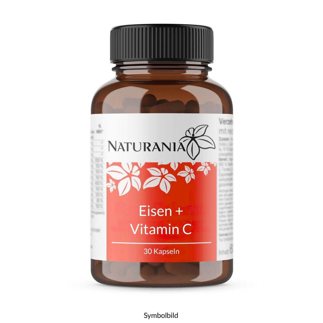 Naturania Eisen + Vitamin C Kapseln