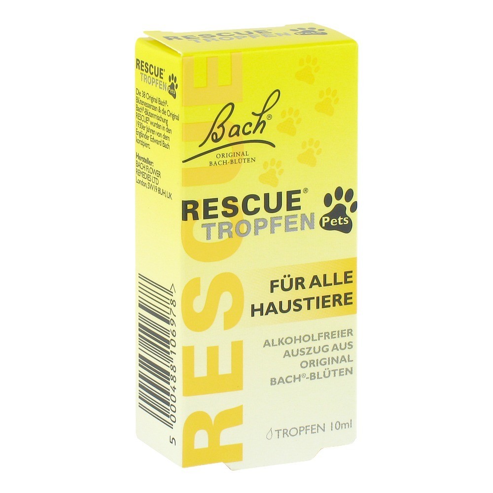 Rescue Bachblüten Pets ohne Alkohol