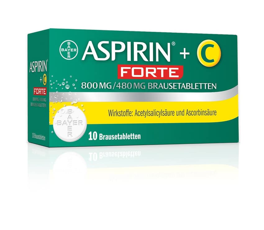4226089 Aspirin + C forte 800 mg/480 mg Brausetabletten