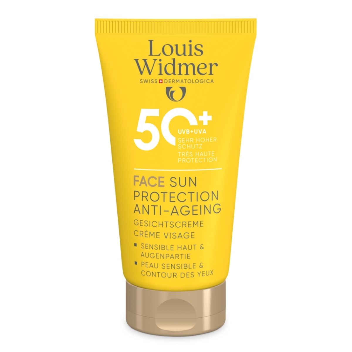 Louis Widmer suncare Face Sun Protection Anti-Ageing 50+ Gesichtscreme - leicht parfümiert