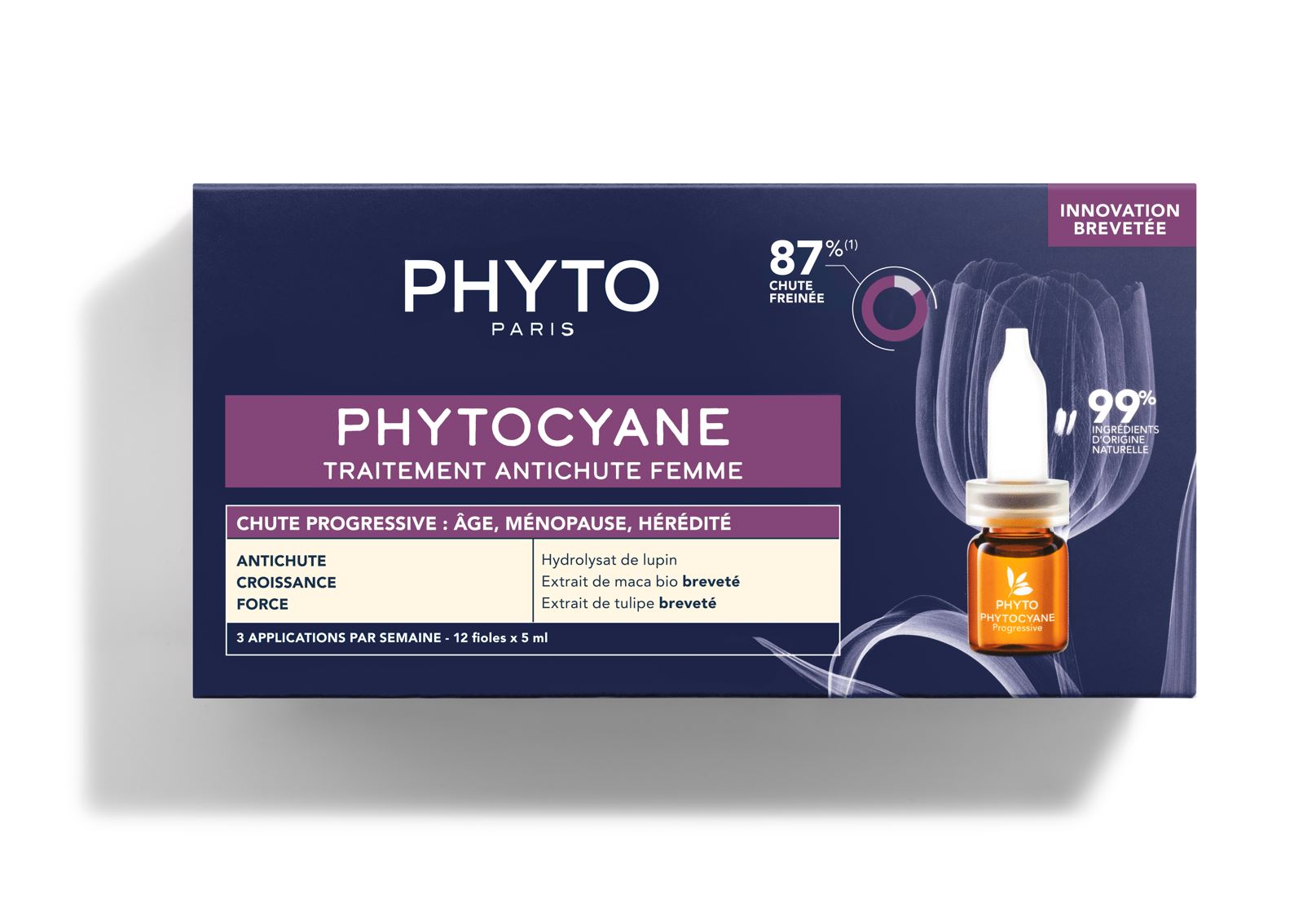 Phyto PHYTOCYANE Traitment Progressive Hair Loss 12x5ml Phyto PHYTOCYANE Traitment Progressive Hair Loss 12x5ml