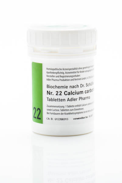 Schüssler Salz Nr. 22 D12 Calcium carbonicum