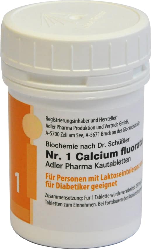 Schüssler Salz Nr. 1 Calcium fluoratum Kautablette