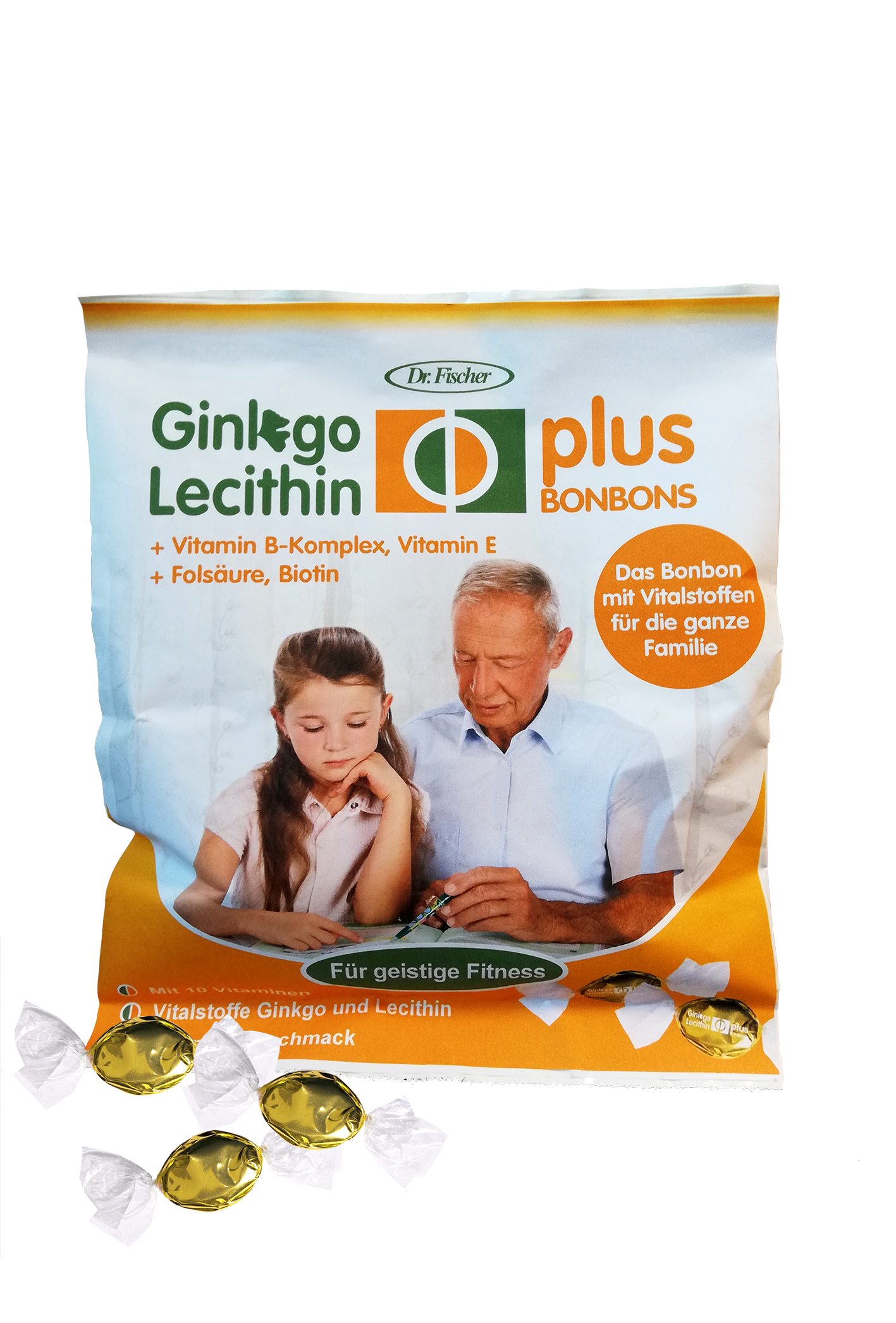 Dr. Fischer Ginkgo Lecithin plus Bonbons  Dr. Fischer