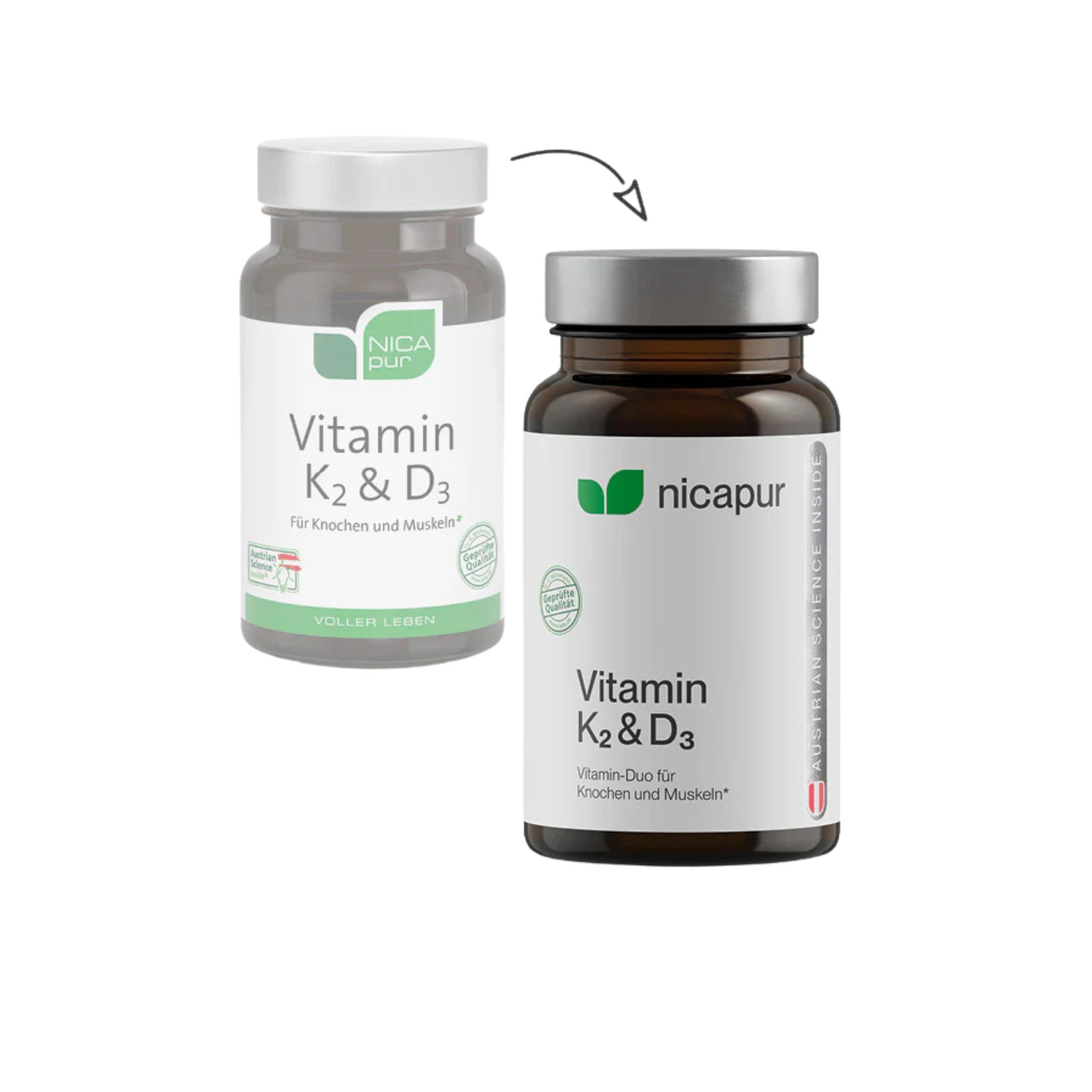 NICApur® Vitamin K2 & D3