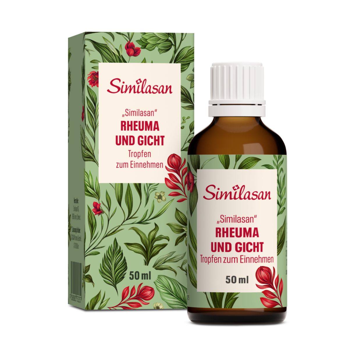 Tropfen gegen Rheuma und Gicht "Similasan"