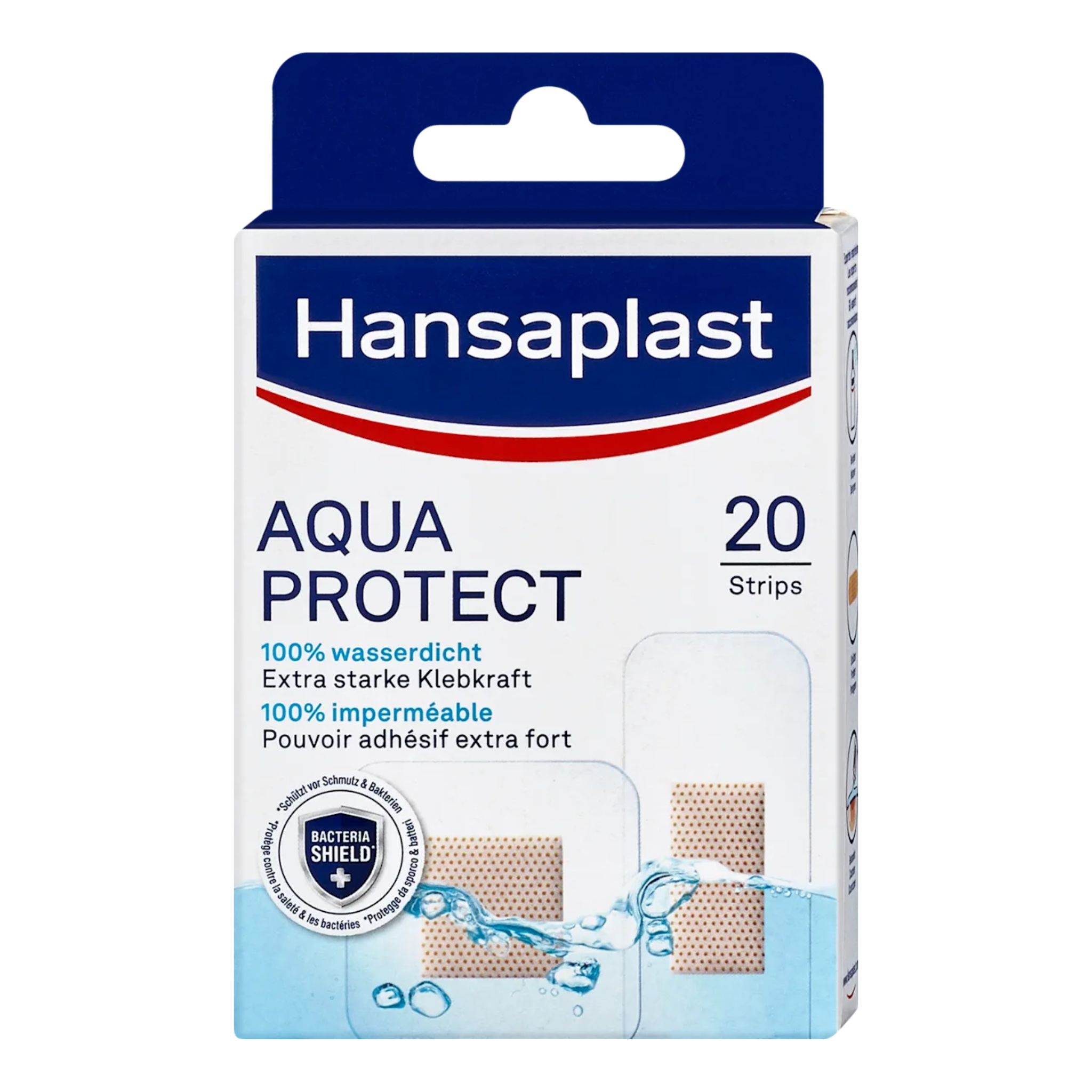Hansaplast Aqua Protect 20 Strips/ 2 Größen
