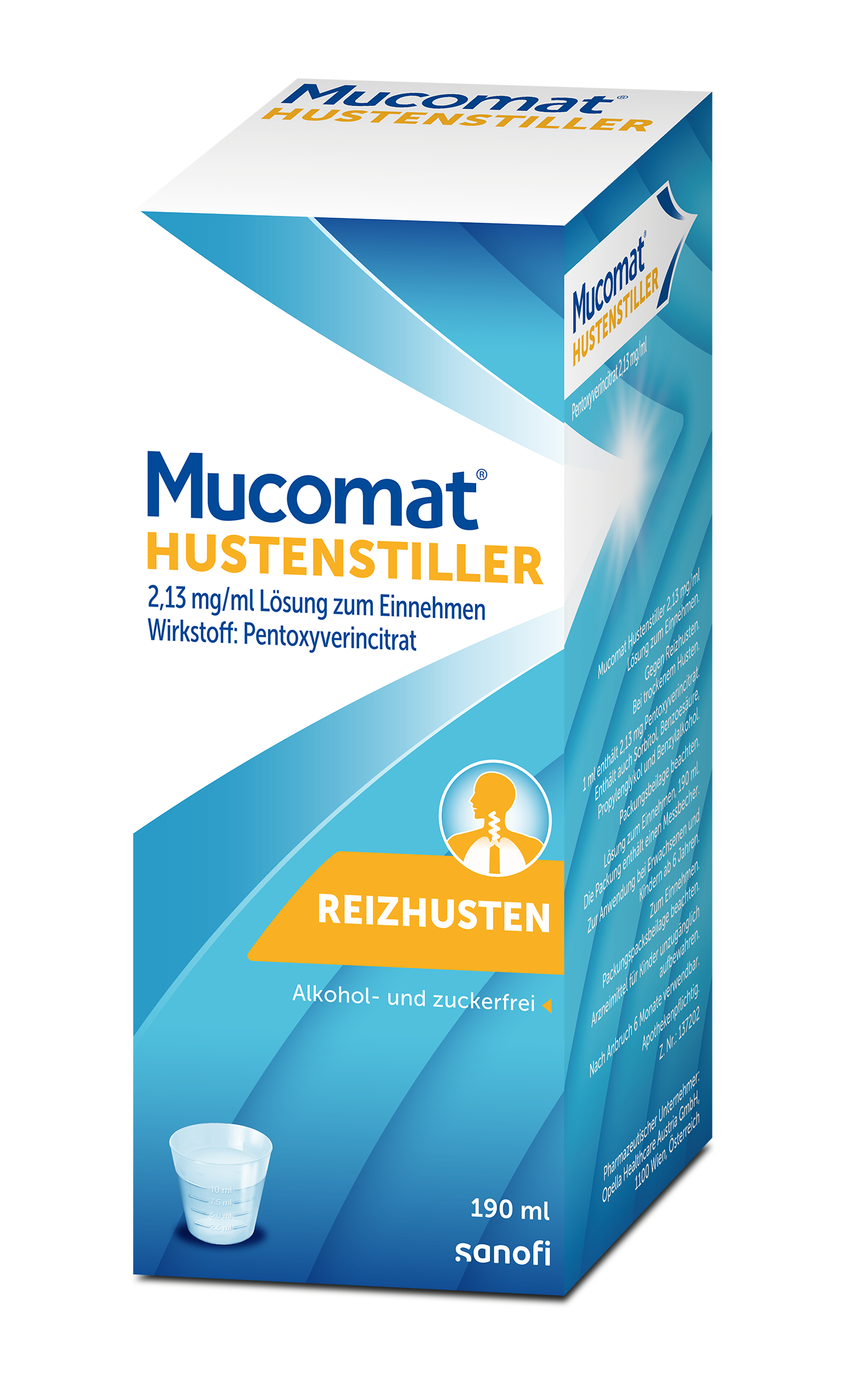 Mucomat Hustenstiller 2,13 MG/ML Mucomat Hustenstiller 2,13 MG/ML