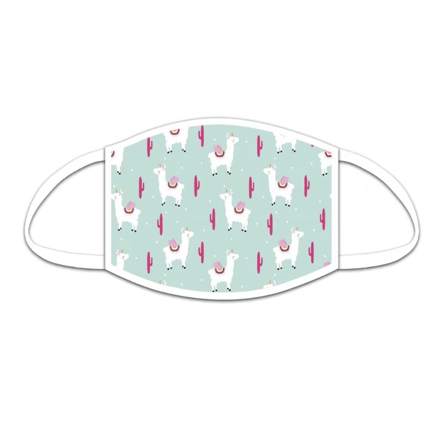 Atemschutzmaske Mund-Nasen-Schutz Kids Lama