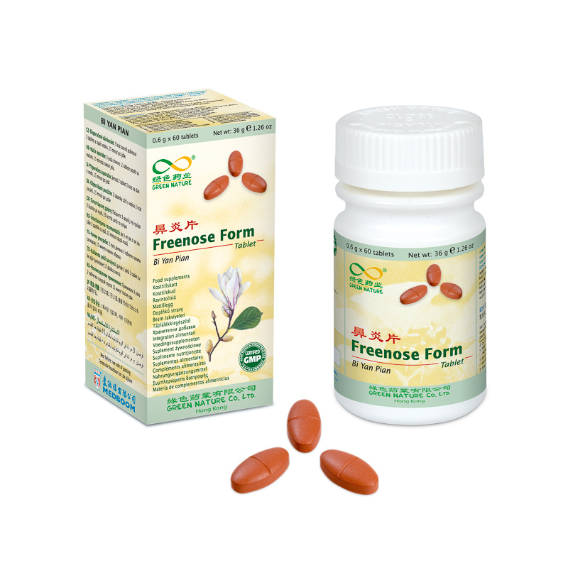freenose Green Nature Shenzhou Freenose Form TCM Tabletten