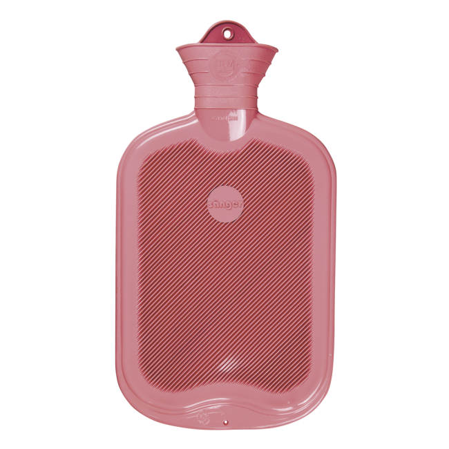4755155 Apofit Wärmeflasche Gummi 2L rosa
