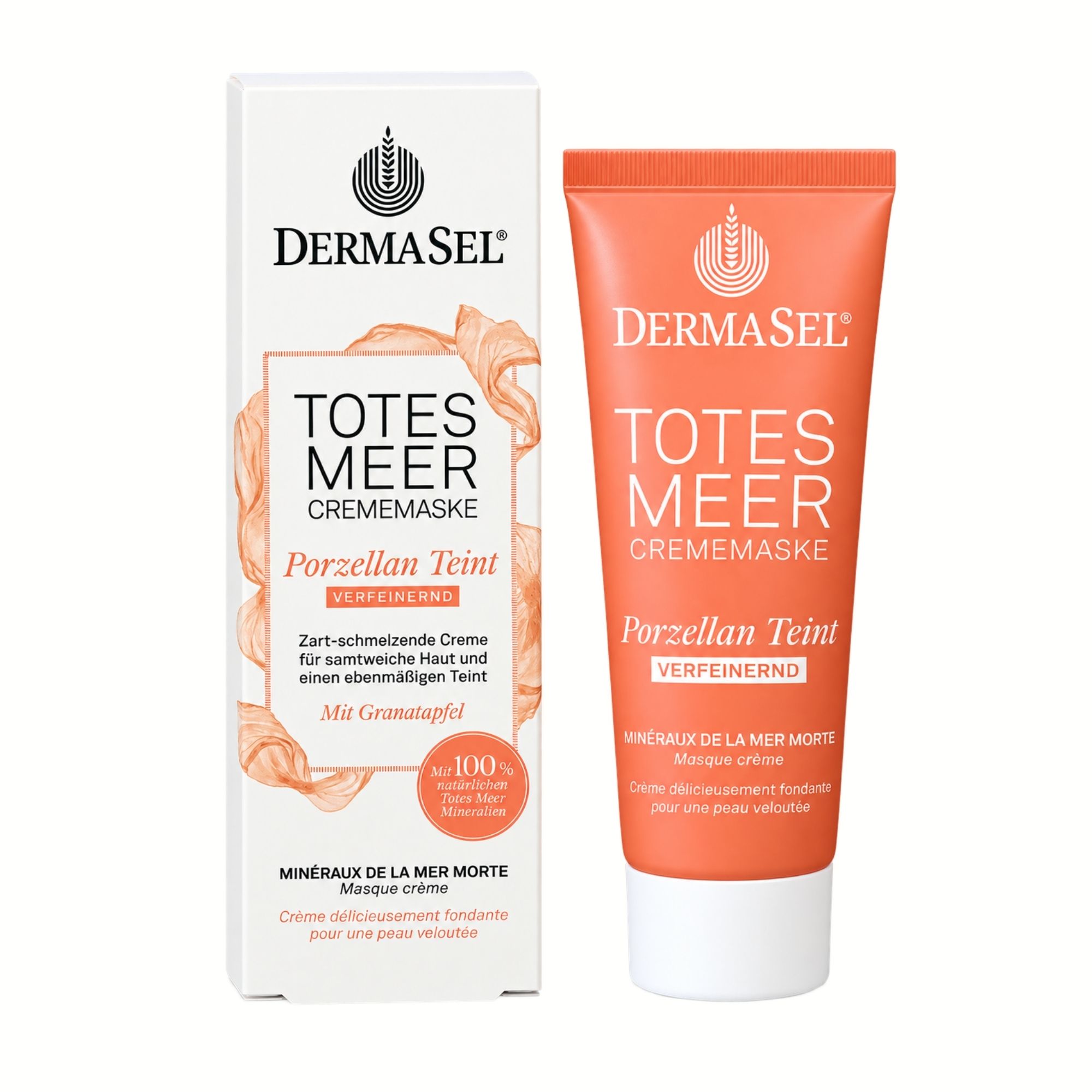 Dermasel Totes Meer Porzellan Teint Maske