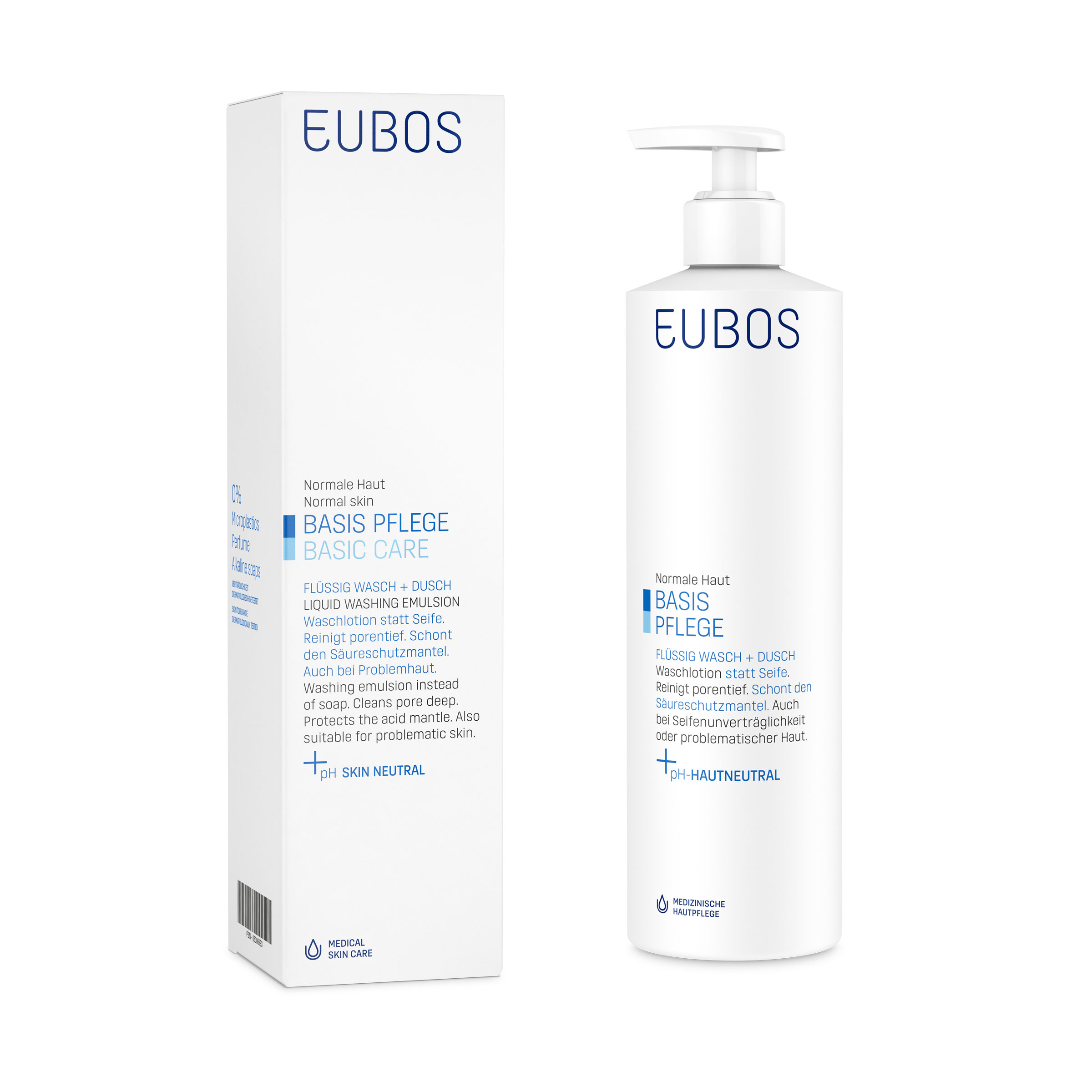 Eubos WASCH + DUSCH FLÜSSIG BLAU