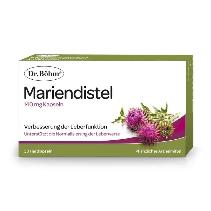Dr. Böhm® Mariendistel 140 mg Kapseln