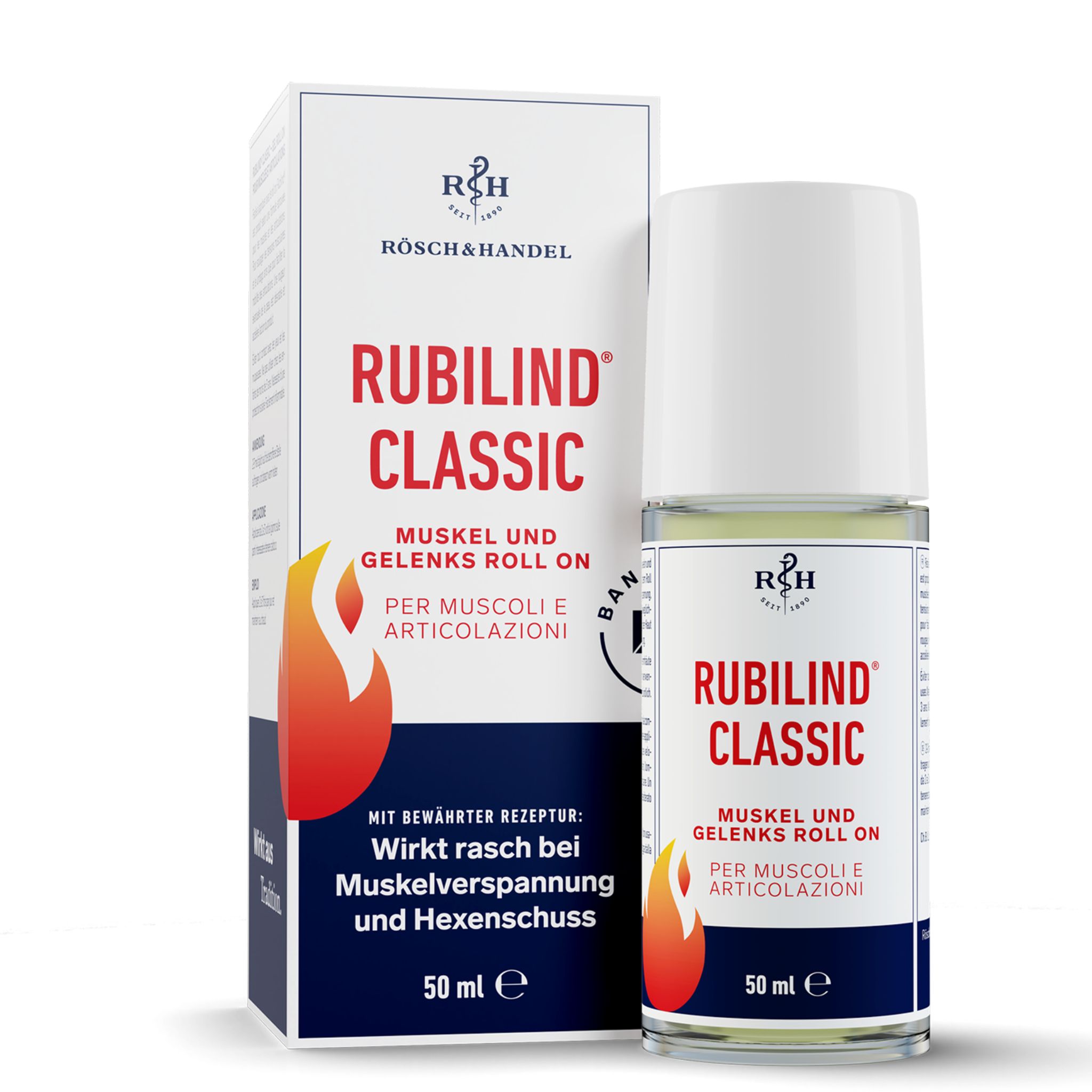 RUBILIND® CLASSIC MUSK.GELENKS ROLL ON 50ml