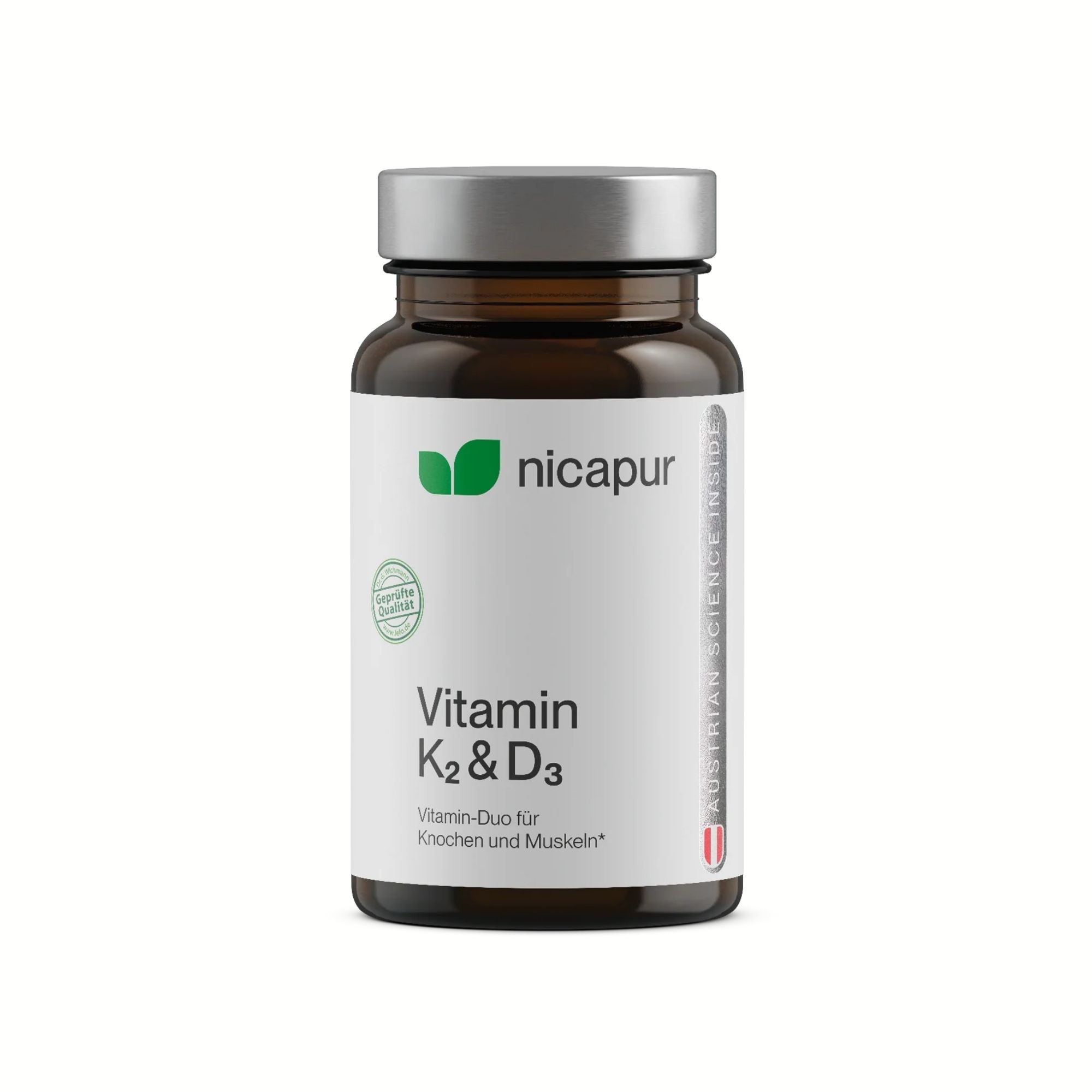 NICApur® Vitamin K2 & D3 Kapseln