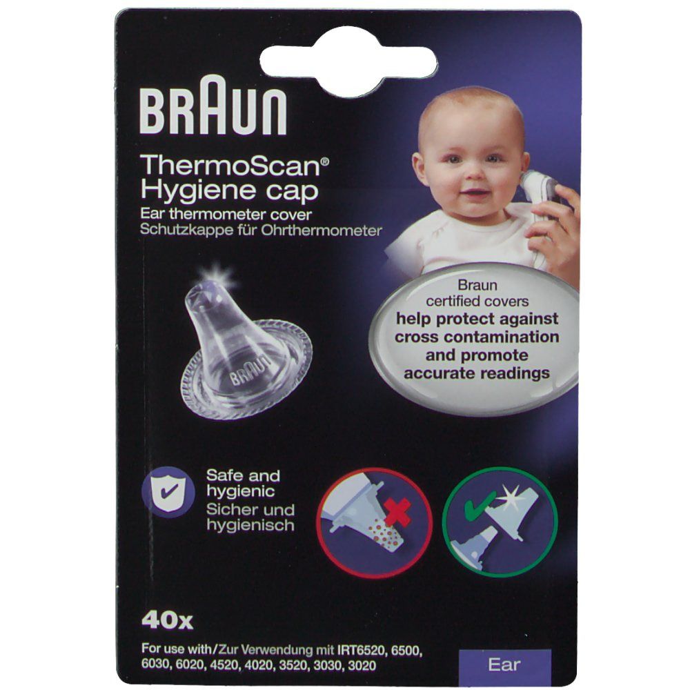 D07437651-p1 Braun Thermoscan Ersatzschutzkappen Lf 40
