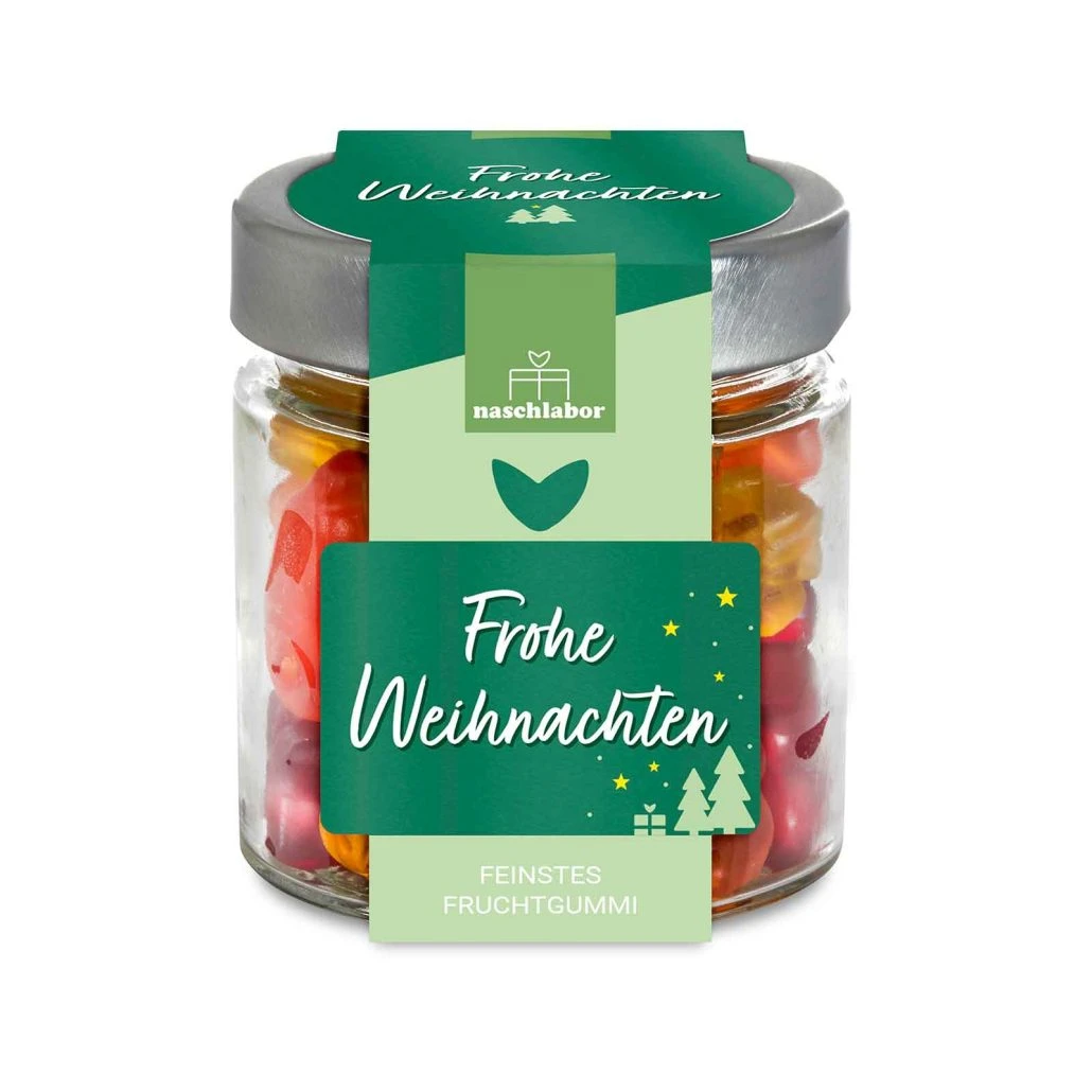 Fruchtgummi Frohe Weihnachten 