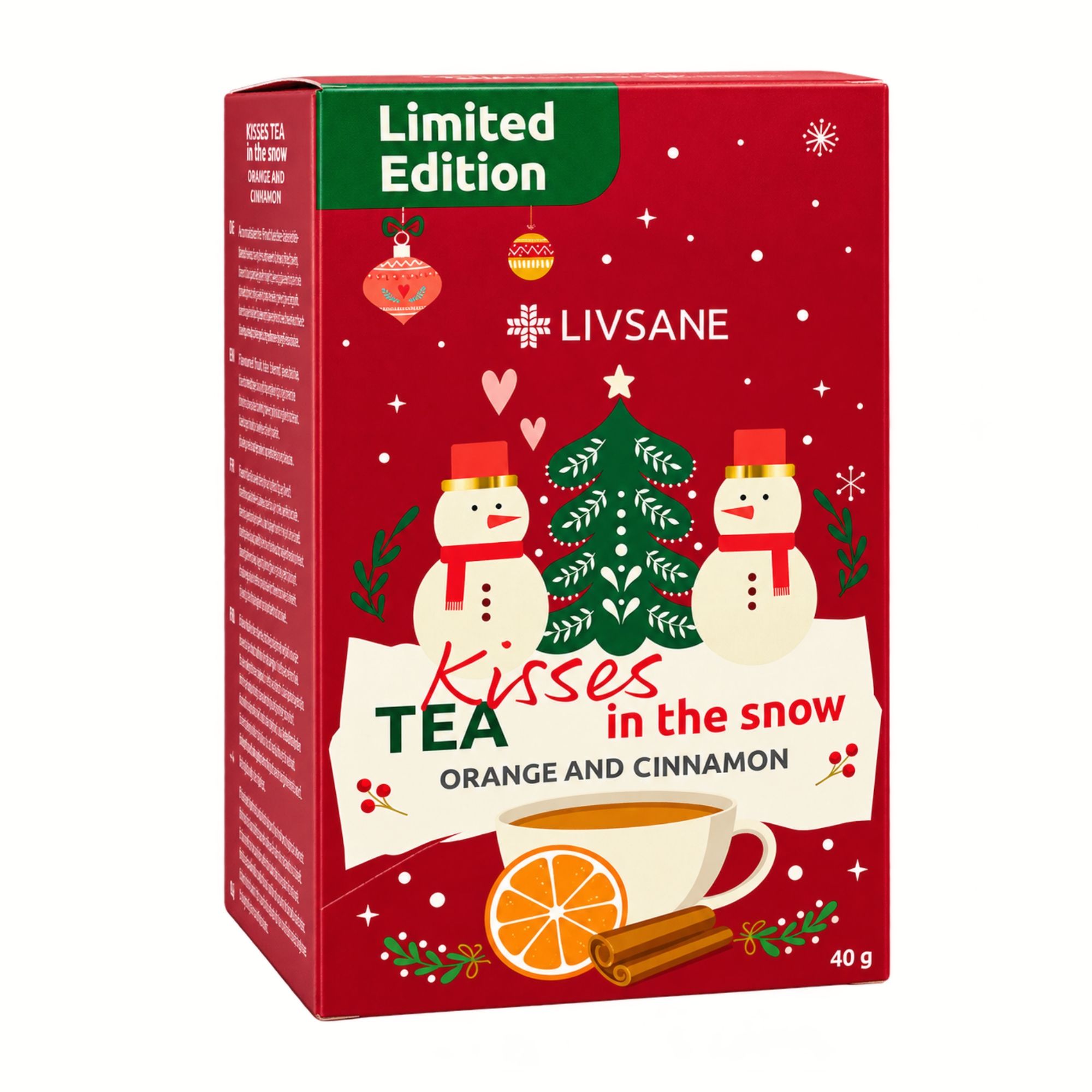 Livsane Kisses Snow Aroma Teemischung