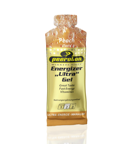 peachxdi77JXxq5iSR PEEROTON Energizer ULTRA Gel Pfirsich