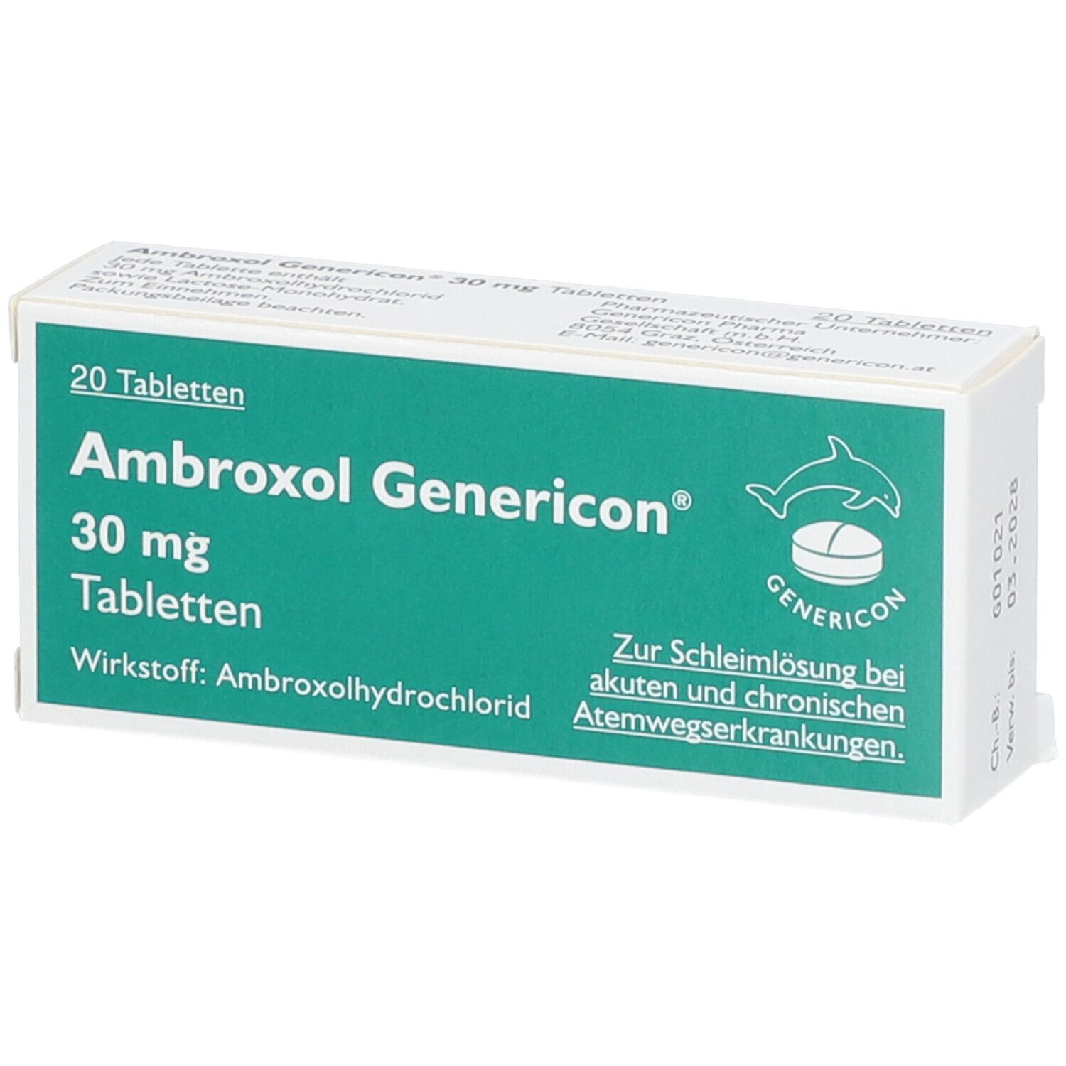 A1257787-p10 Ambroxol Genericon 30 mg Tabletten