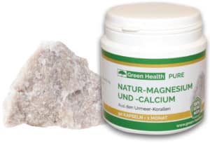 Green Health Pure NATUR-MAGNESIUM UND -CALCIUM Kapseln