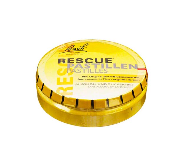 Bachblüten Rescue Pastillen Orange-Holunder