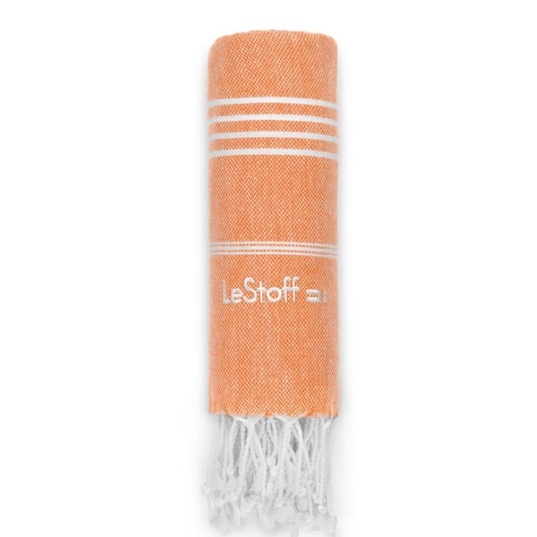 LeStoff Hamamtuch Orange BIO 95x180cm LeStoff Hamamtuch Orange BIO 95x180cm