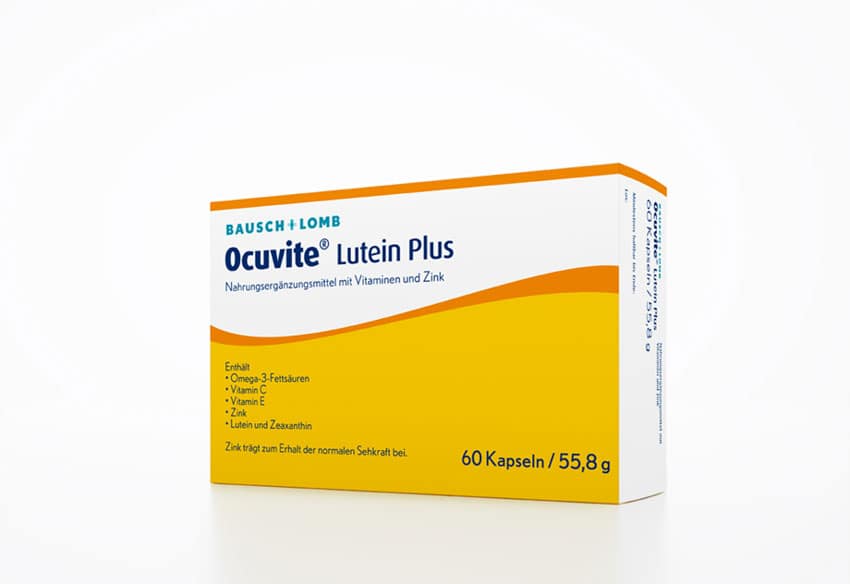 3910205 Bausch & Lomb Ocuvite® Lutein Plus