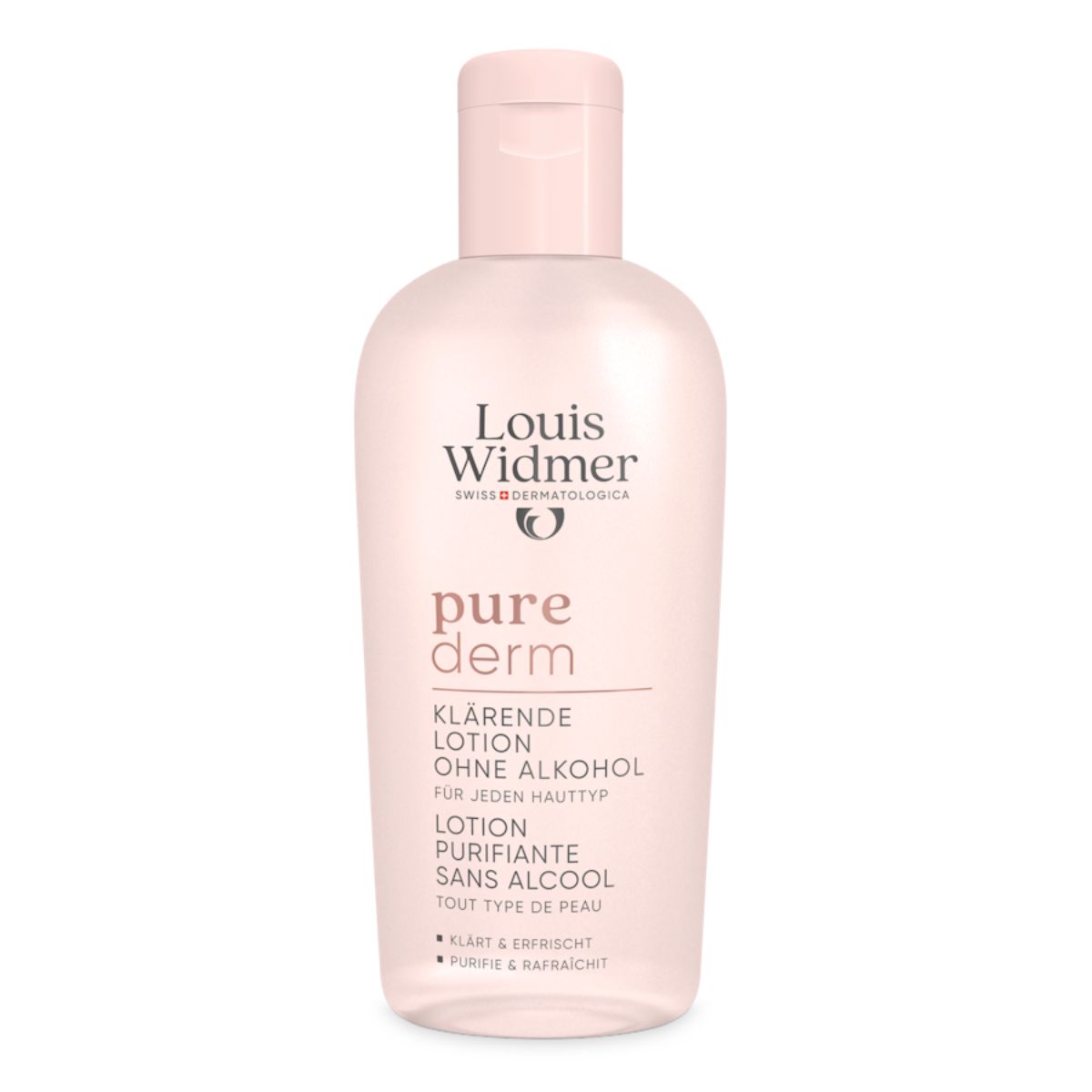 Louis Widmer purederm Klärende Lotion ohne Alkohol - leicht parfümiert