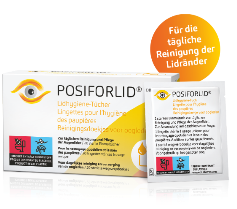 POSIFORLID® Lidhygiene-Tücher