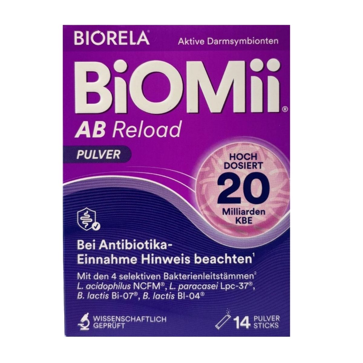 BiOMii AB Reload® Pulver