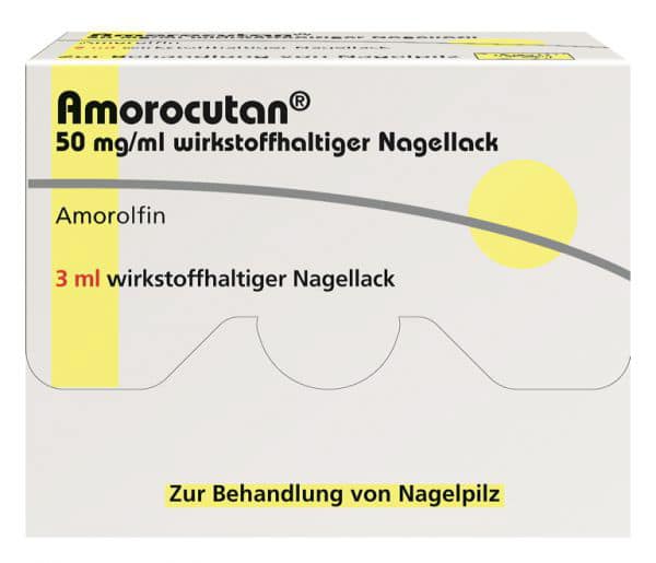 3926198 Amorocutan 50 mg/ml wirkstoffhaltiger Nagellack