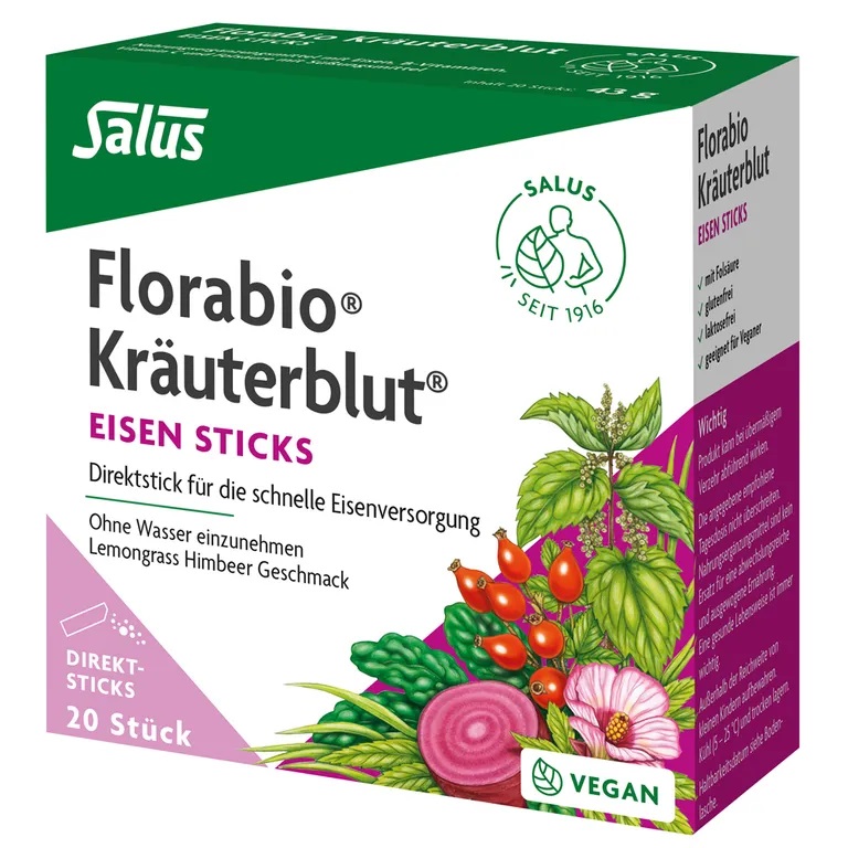 Florabio® Kräuterblut® Eisen Sticks Florabio® Kräuterblut® Eisen Sticks