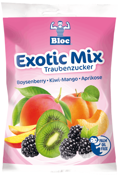 Bloc Traubenzucker Exotic Beutel