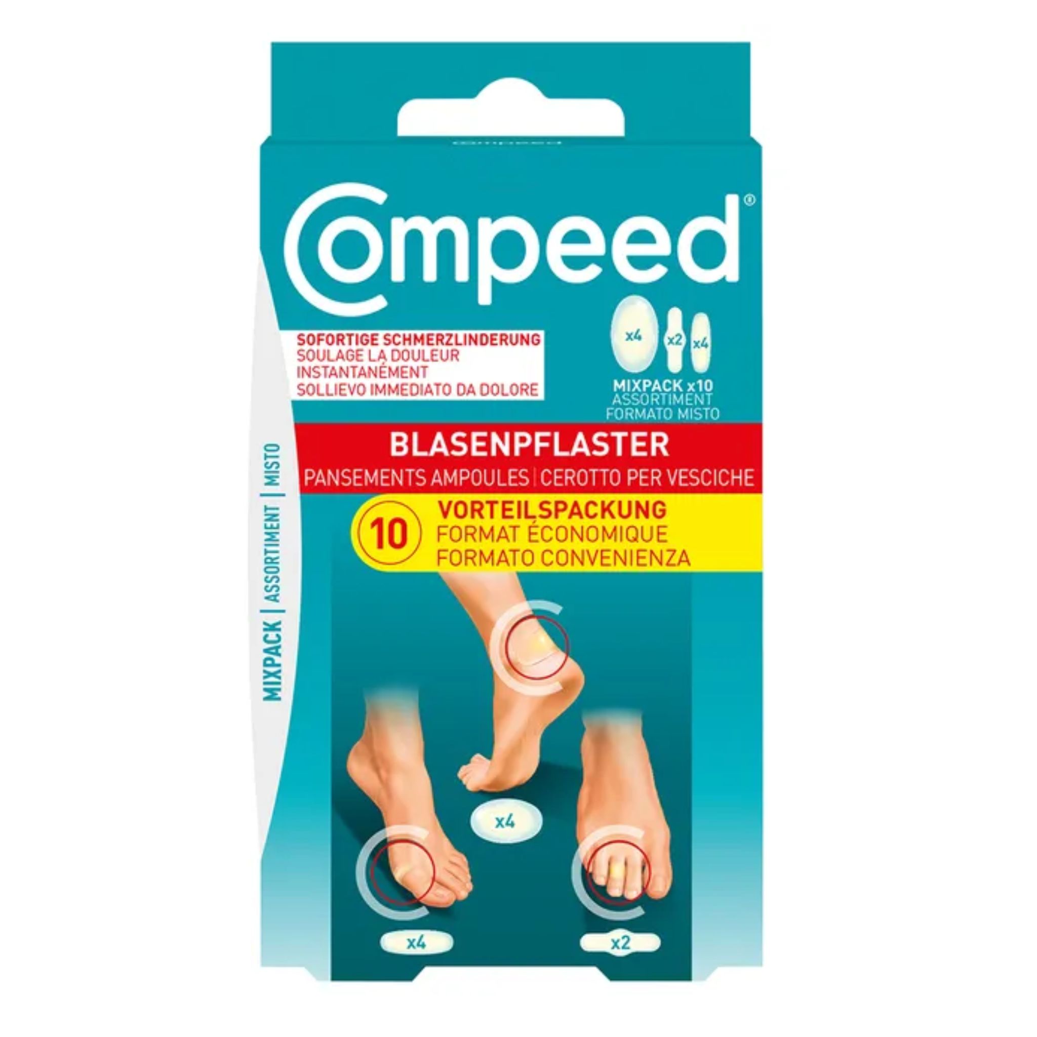Compeed Mixpack Blasenpflaster 10 Stk.