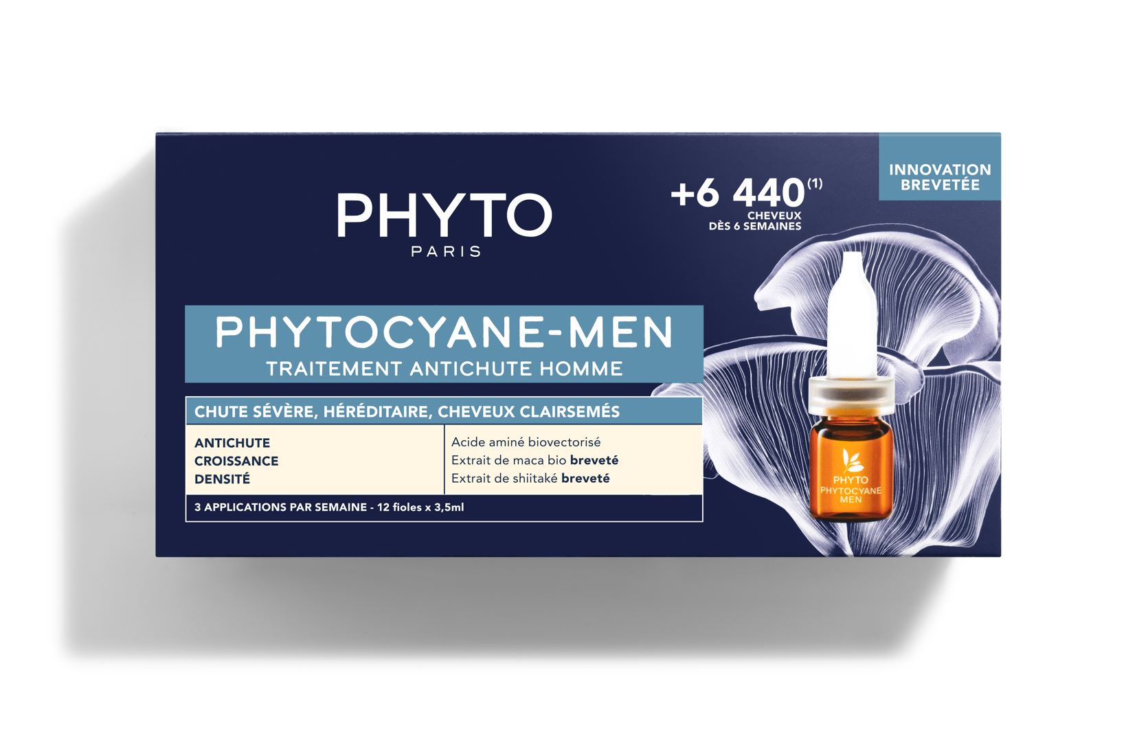 Phyto PHYTOCYANE Men Traitment Progressive Hair Loss 12x3,5ml Phyto PHYTOCYANE Men Traitment Progressive Hair Loss 12x3,5ml