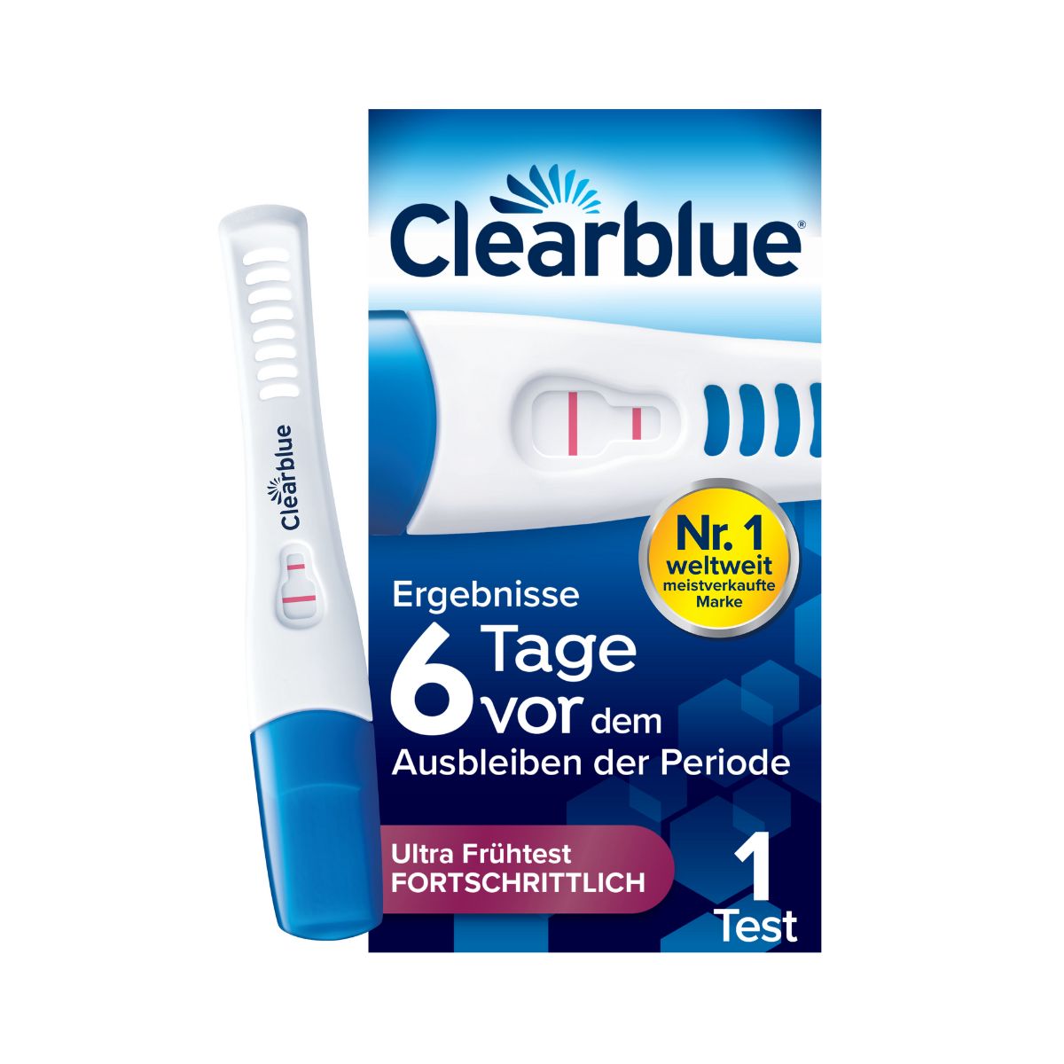 CLEARBLUE Schwangerschaftstest Ultrafrüh 2 Hormone