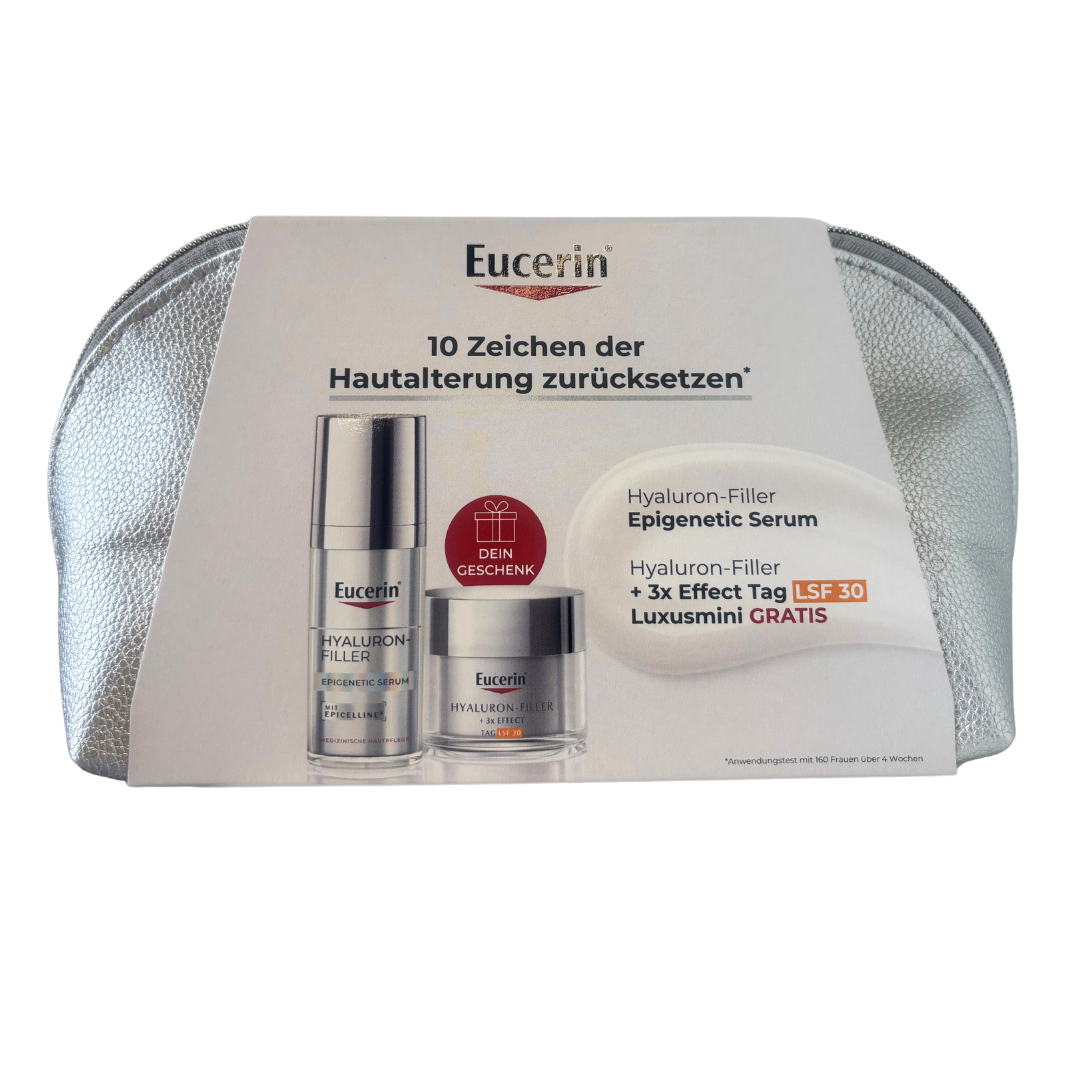 Eucerin Hyaluron-Filler Epigenetic Serum 30 ml + Hyaluron-Filler Tag LSF 30  20 ml  Eucerin Hyaluron-Filler Epigenetic Serum 30 ml + Hyaluron-Filler Tag LSF 30  20 ml