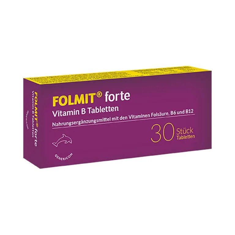 Folmit Forte Genericon Tabletten Folmit Forte Genericon Tabletten
