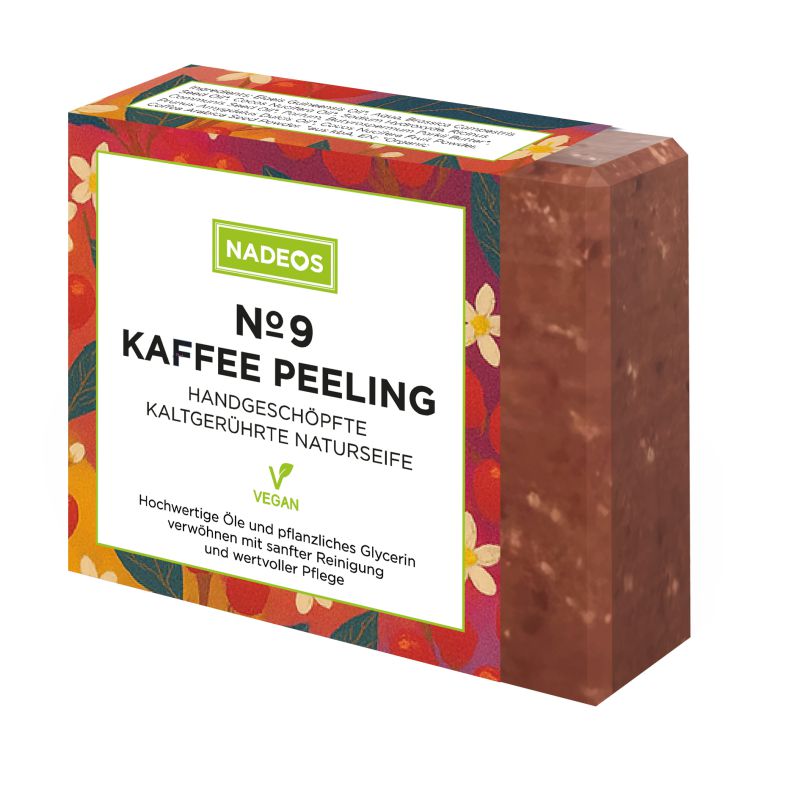 Nadeos Naturseife Nr. 9 Kaffee Peeling