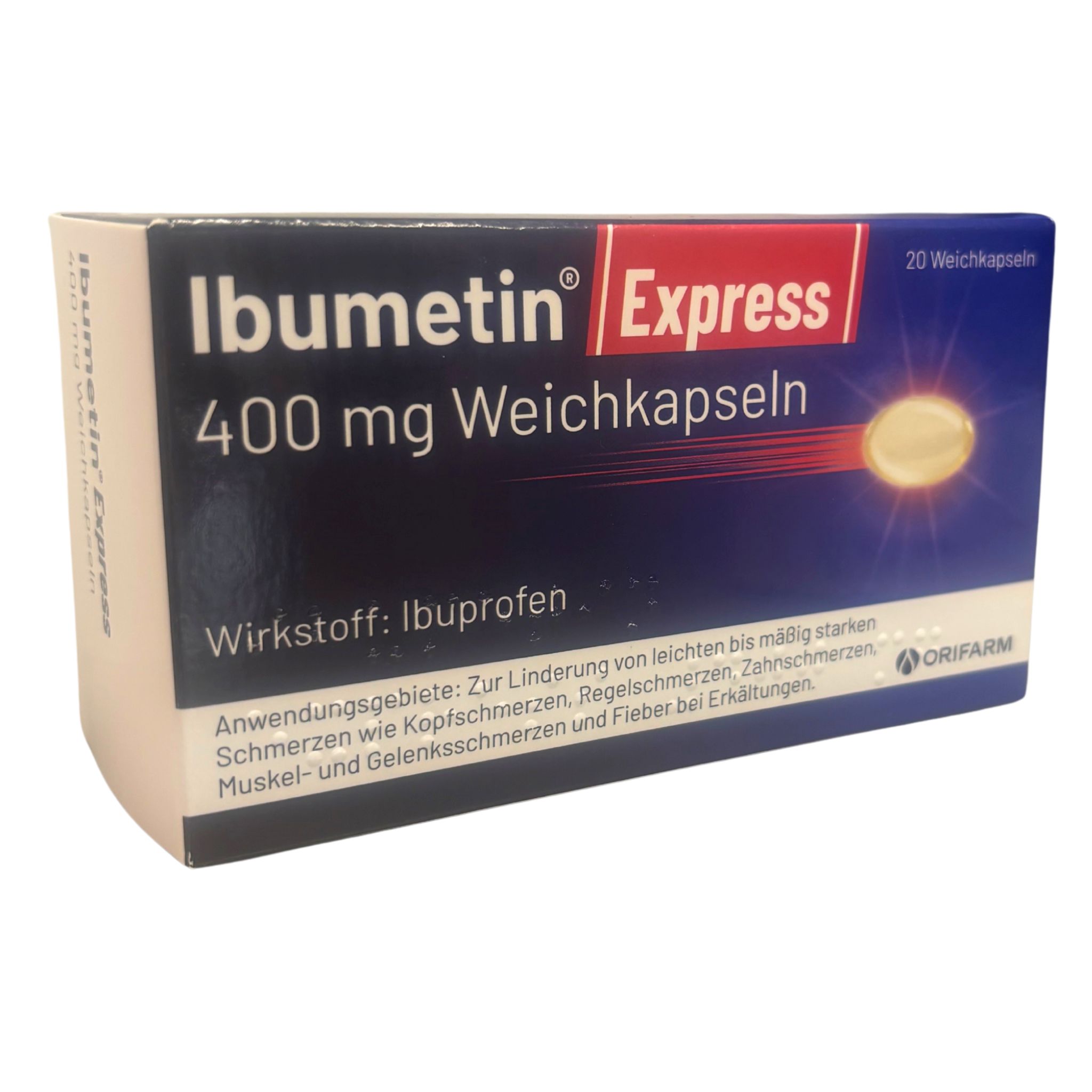 Ibumetin Weichkapseln Express 400 mg 