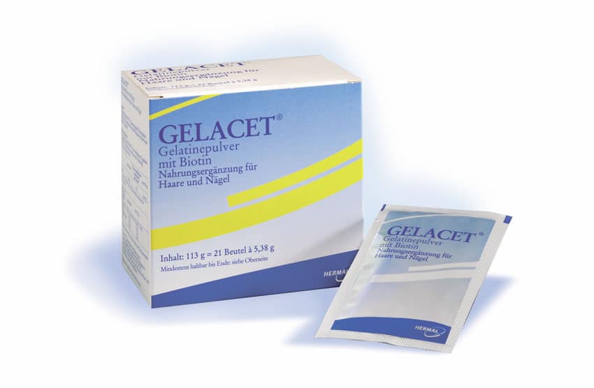 2678143 Almirall Hermal GmbH GELACET ® Gelatinepulver mit Biotin