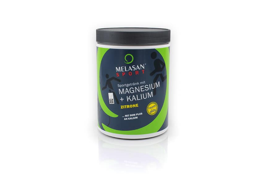 4733923 Melasan Sport Sportgetränk mit MAGNESIUM + KALIUM Zitrone