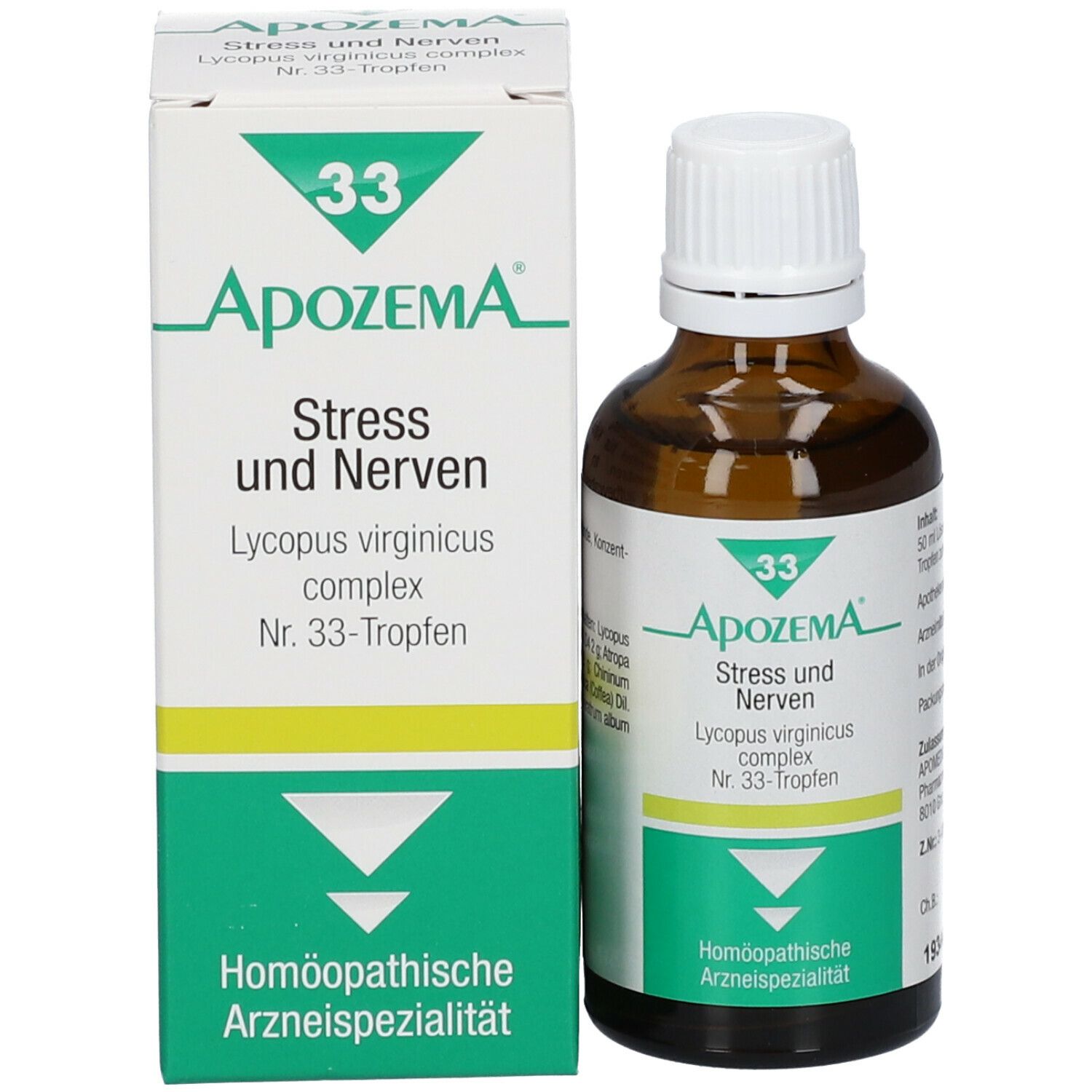 Apozema® Nr. 33 Stress- und Nerven-Tropfen